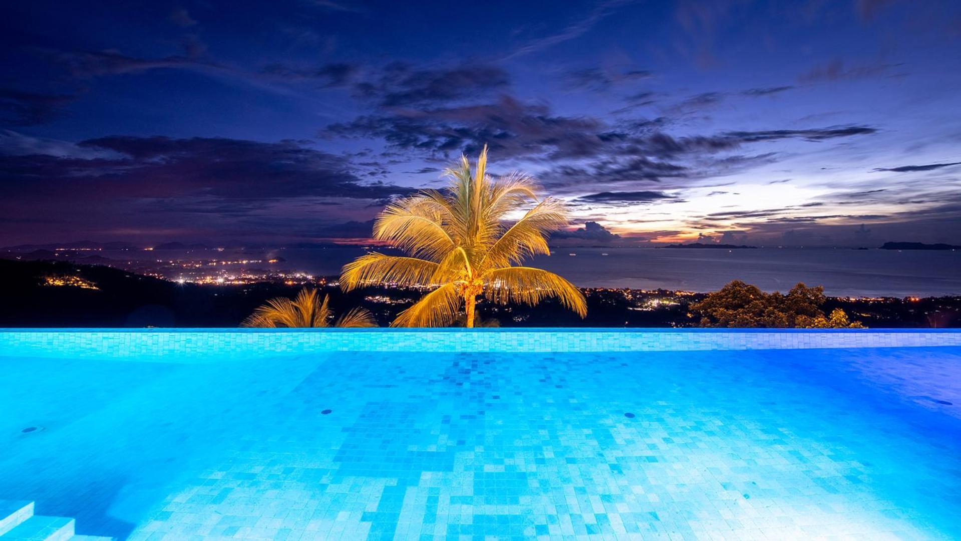 사무이 Lime Samui 10: Perfect For Families And Events 빌라 외부 사진