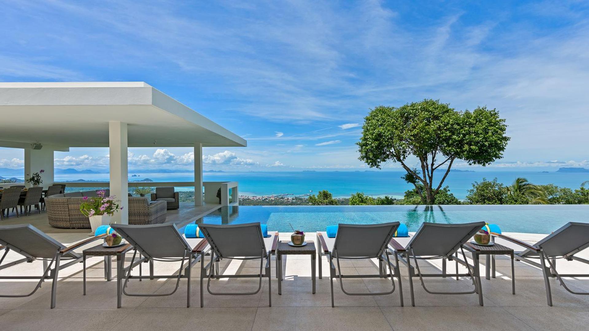 사무이 Lime Samui 10: Perfect For Families And Events 빌라 외부 사진